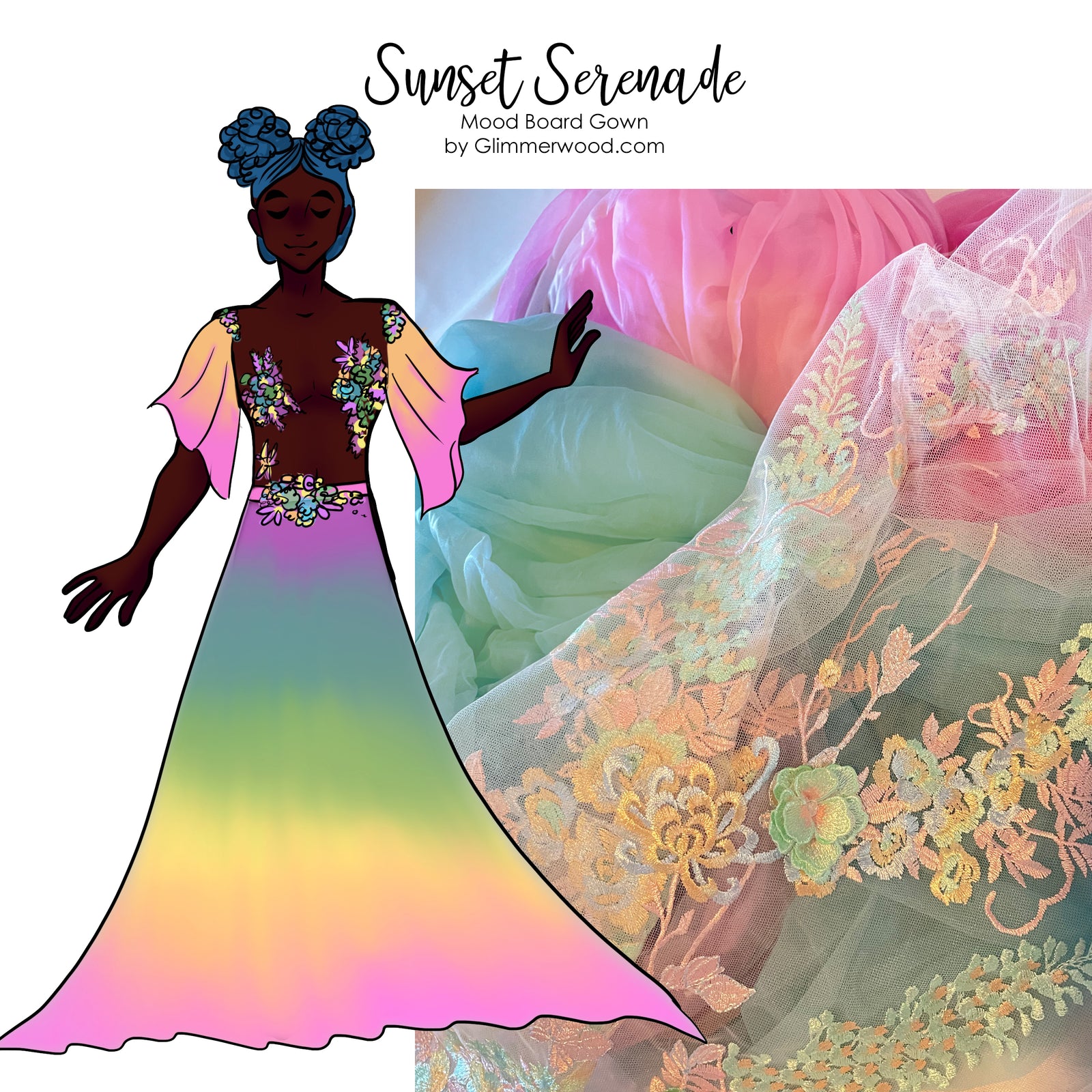 2021 Mood Board Gown Archive