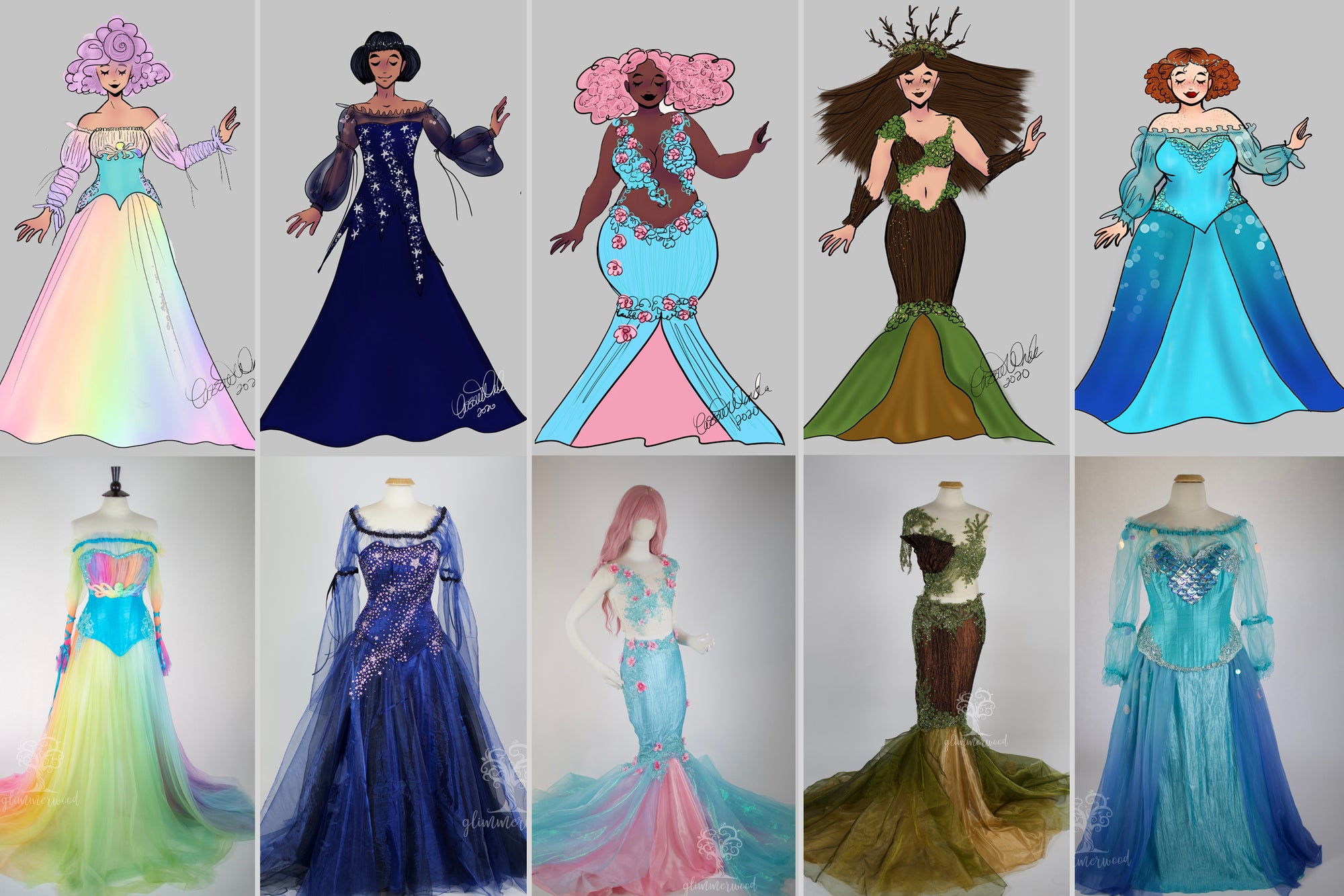 Moodboard Gowns