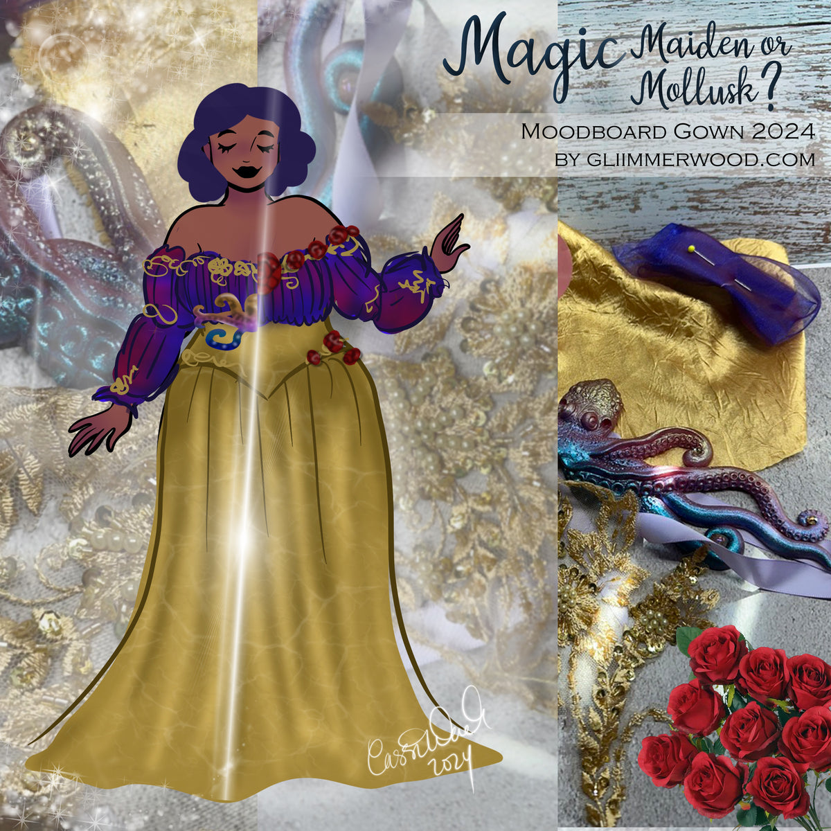 Magic Maiden *or* Mollusk: Made to Measure 2024 Moodboard Gown