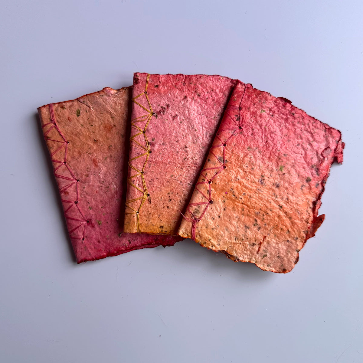 Fire Dragonskin Journal 3x4&quot;