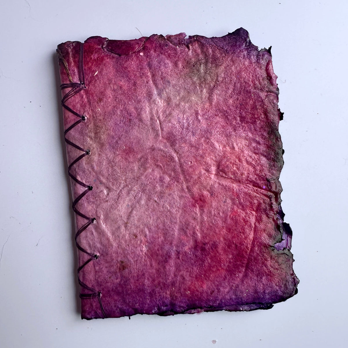 Violet Dragonskin Journal 3x4&quot;