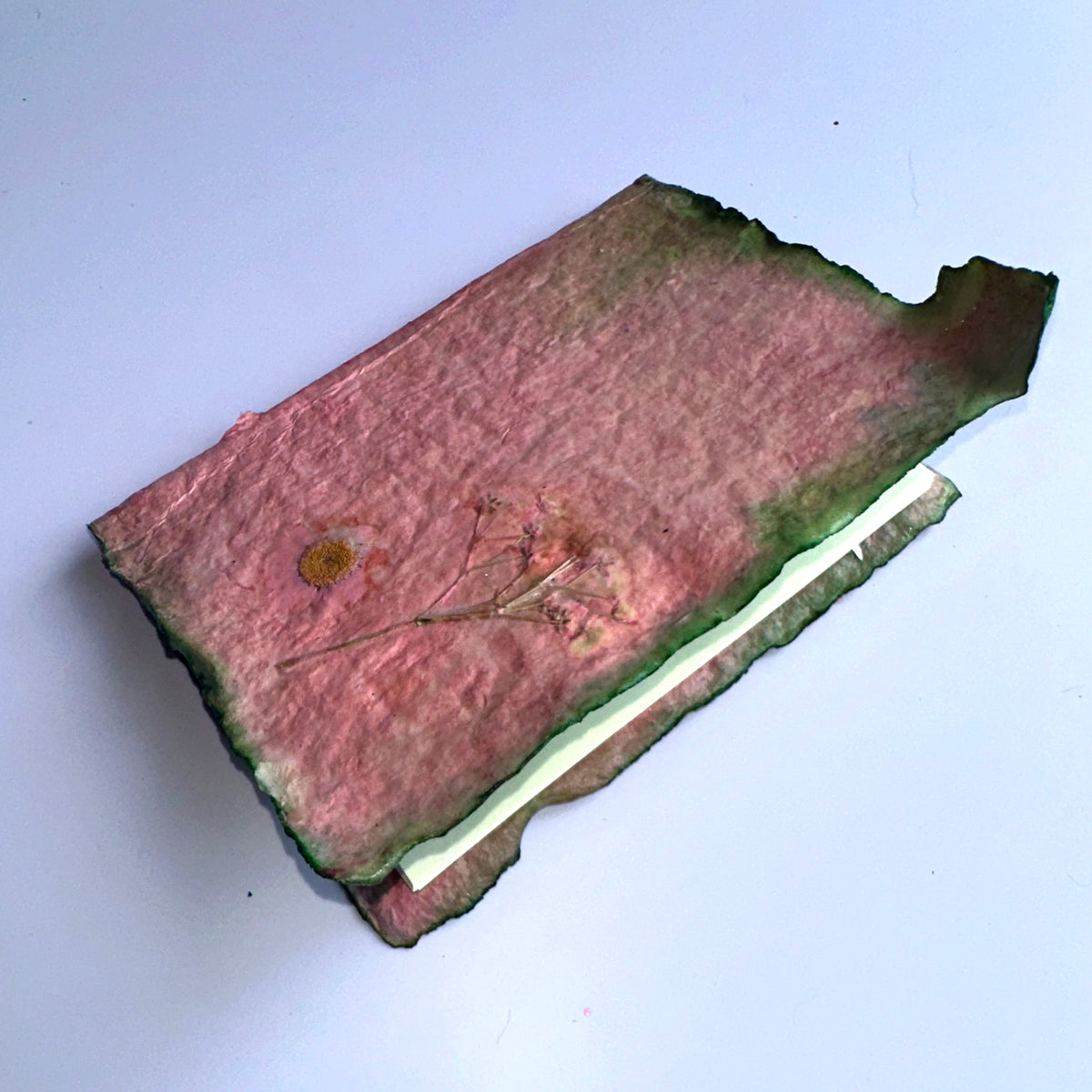 Pink and Green Flower Journal 4x6&quot;