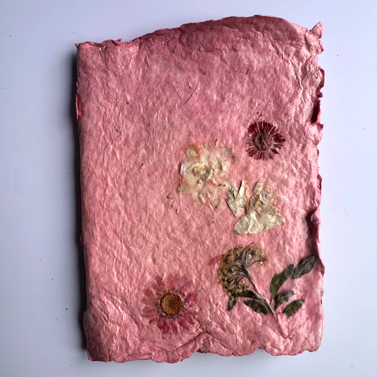 Pink Flower Journal 4x6&quot;