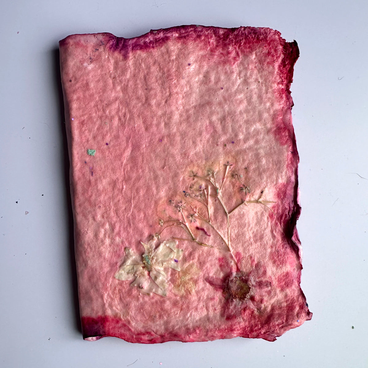 Pink Flower Journal 4x6&quot;