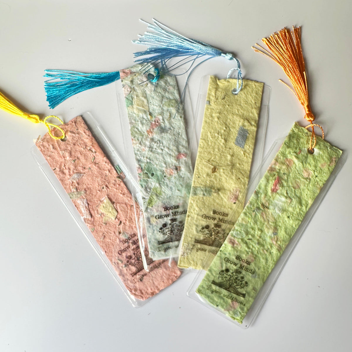 Confetti Flower Seed Bookmarks