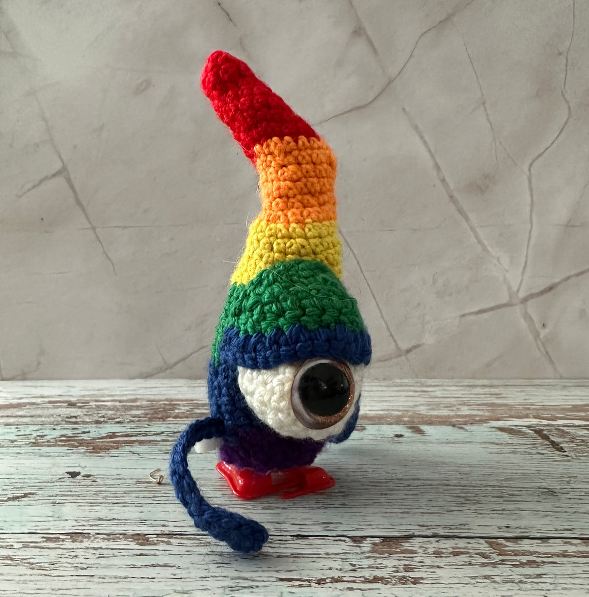 Crocheted Queer Eyes