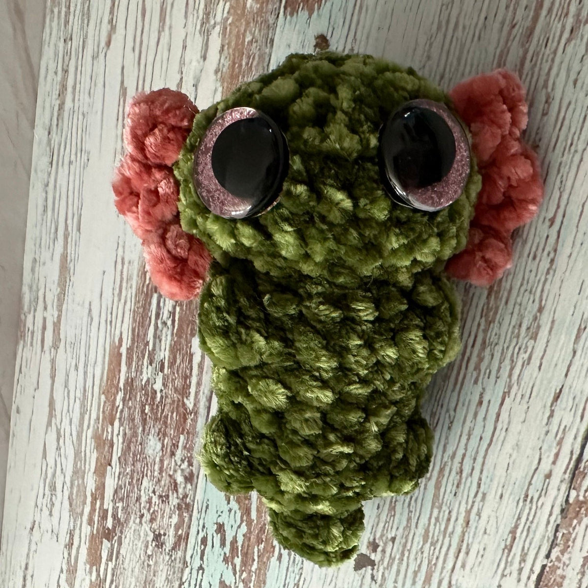 Crocheted Axolotyl