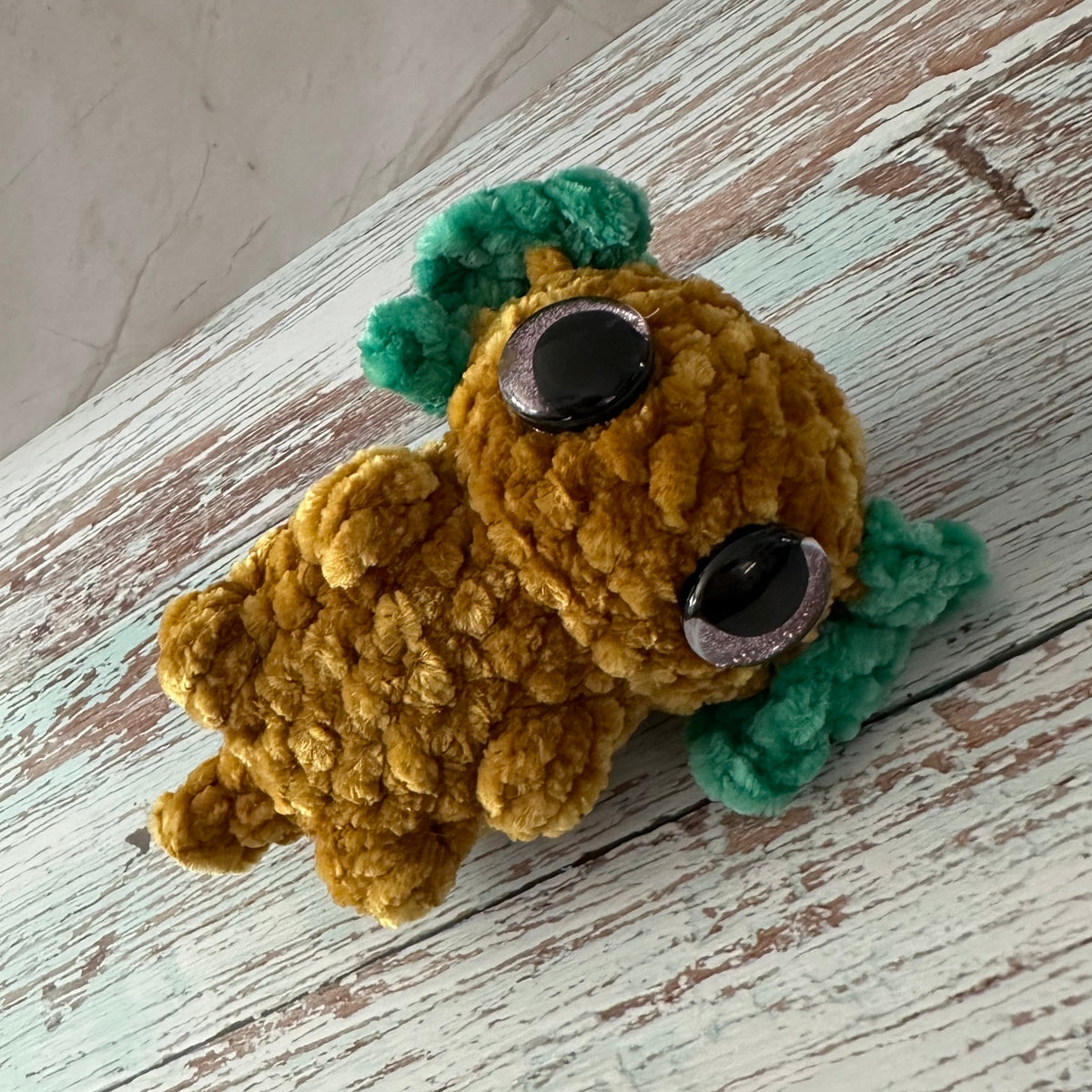 Crocheted Axolotyl