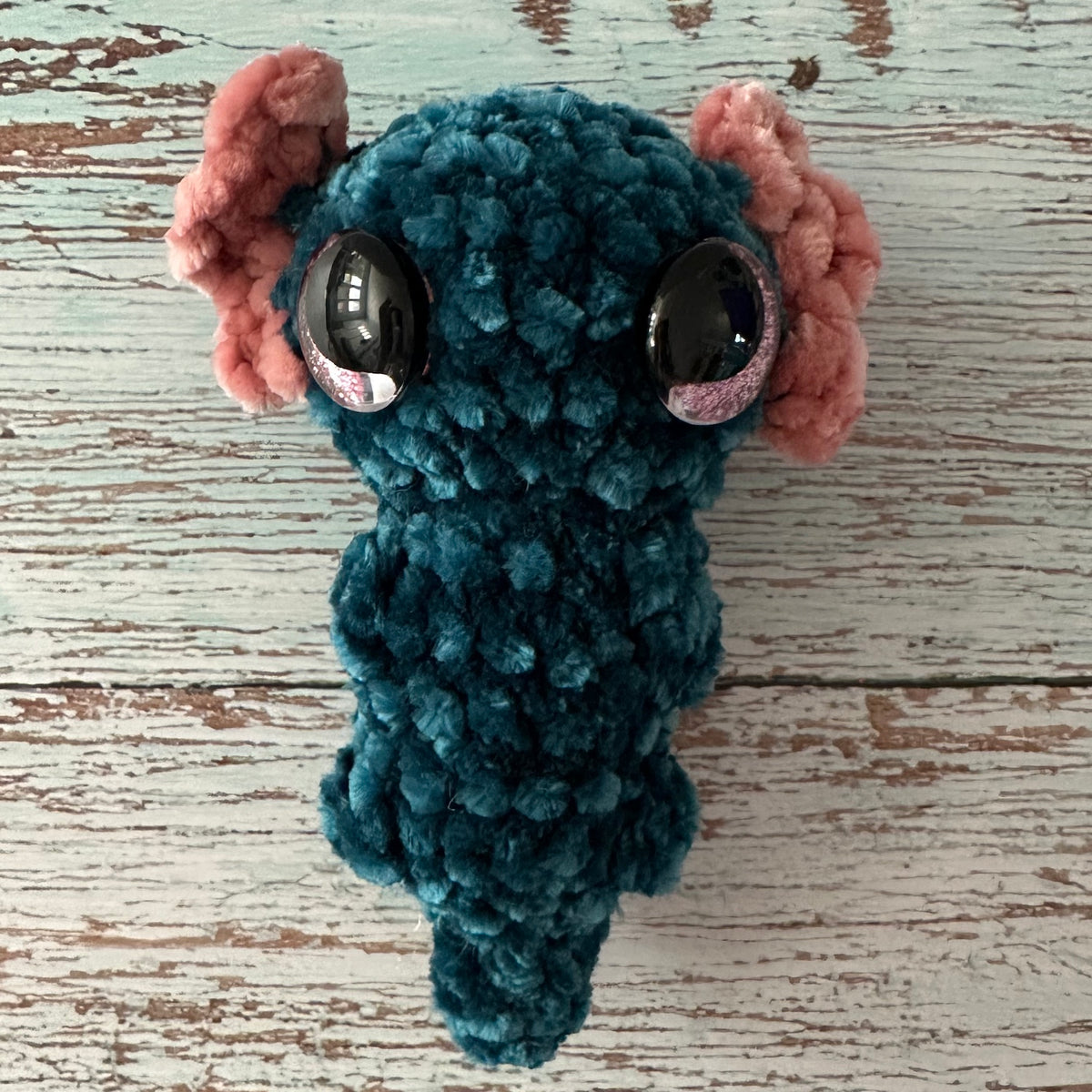 Crocheted Axolotyl