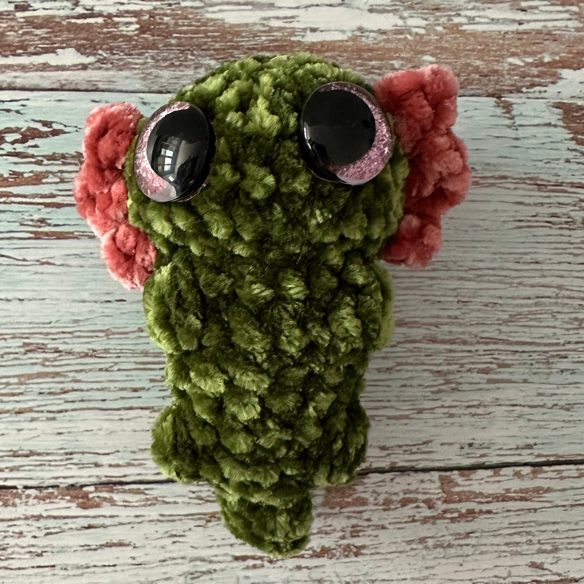 Crocheted Axolotyl