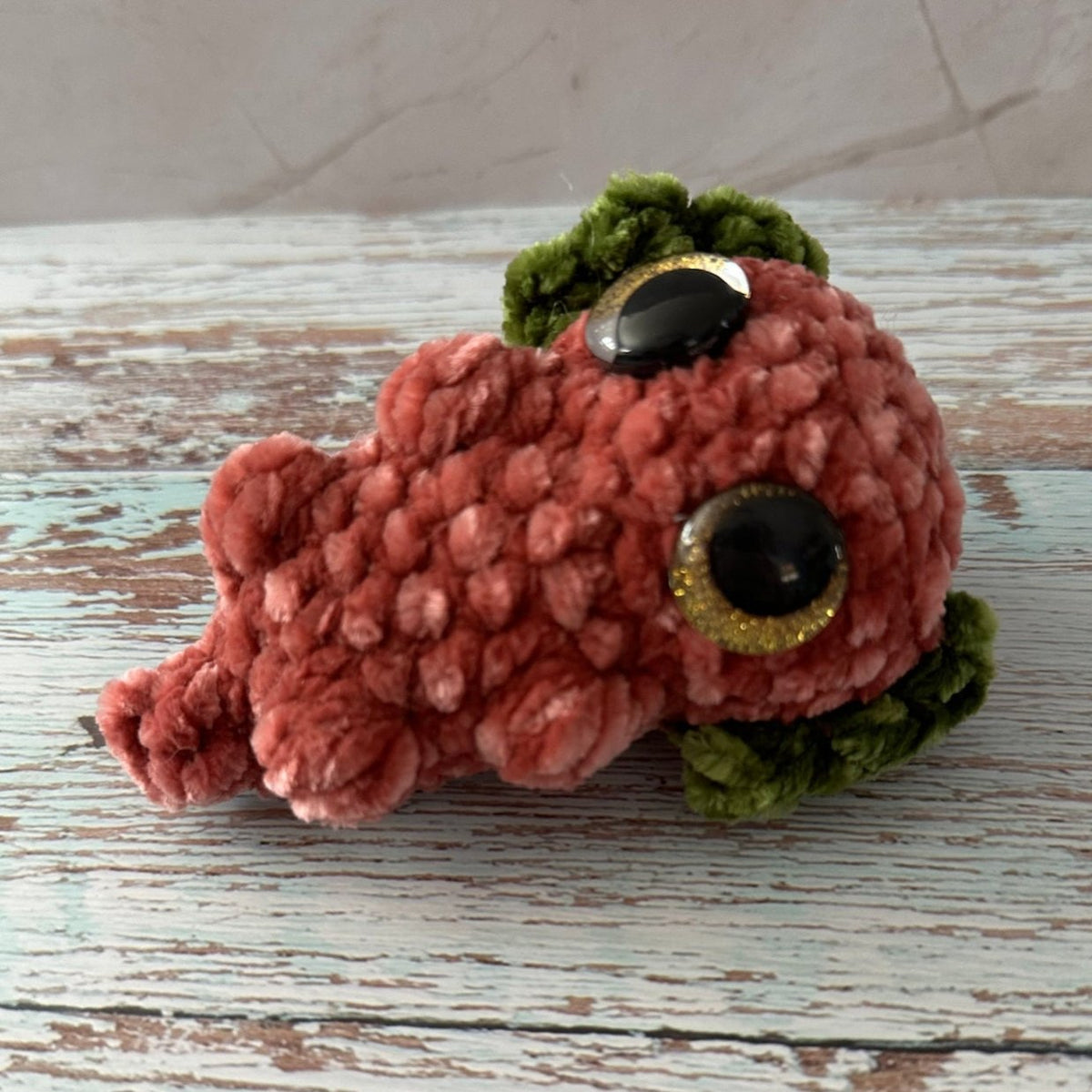 Crocheted Axolotyl