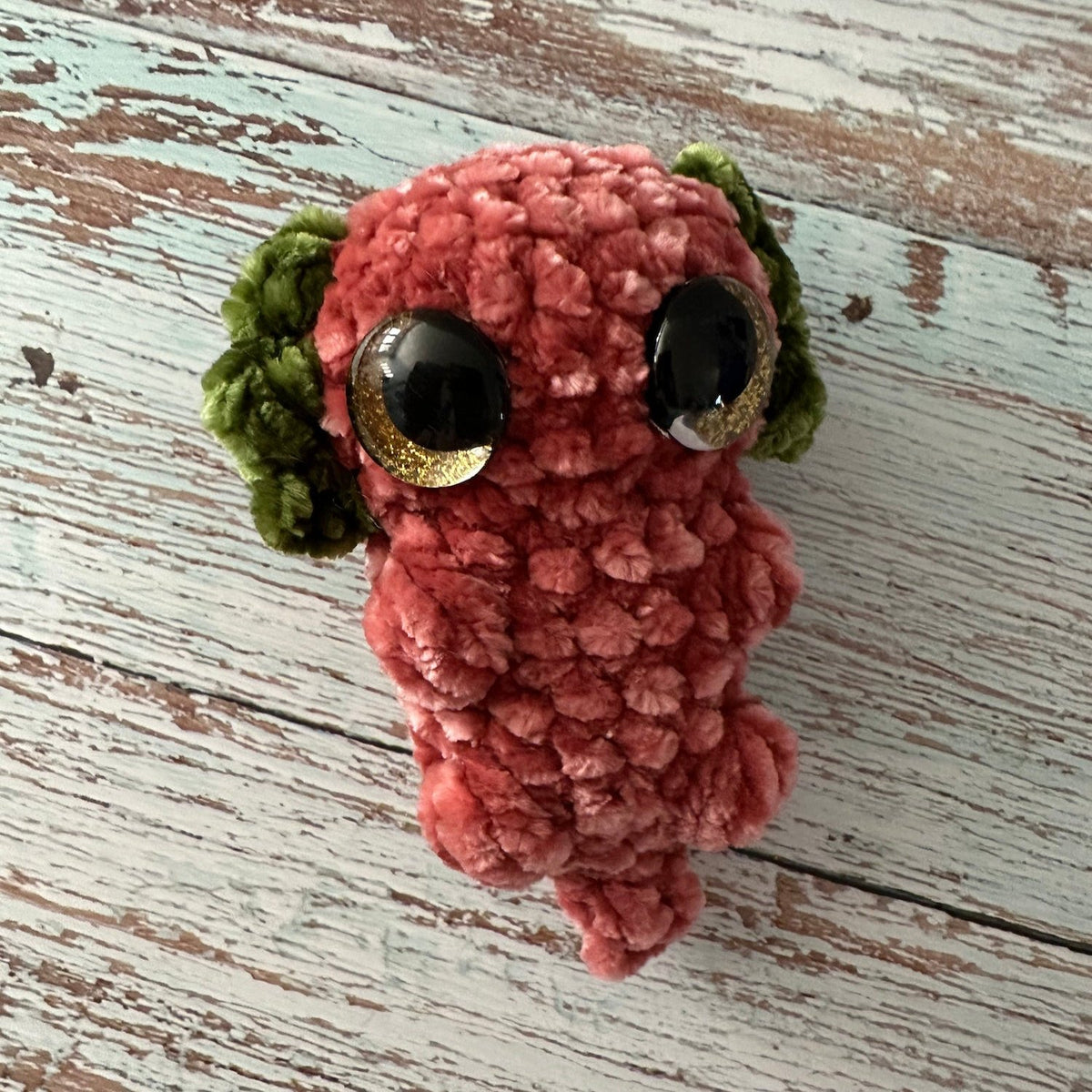 Crocheted Axolotyl