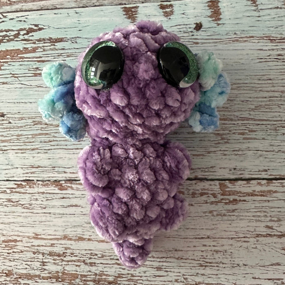 Crocheted Axolotyl