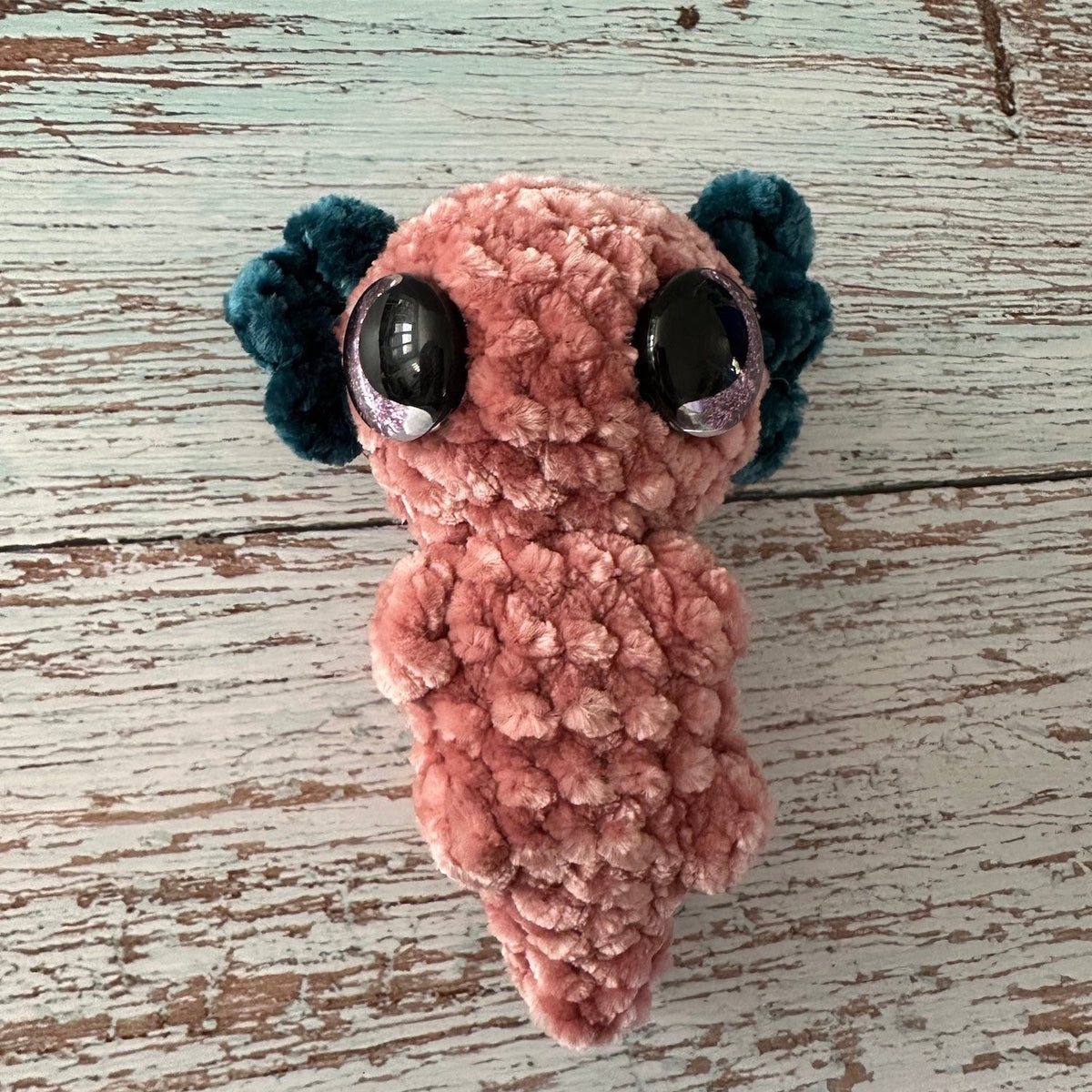 Crocheted Axolotyl