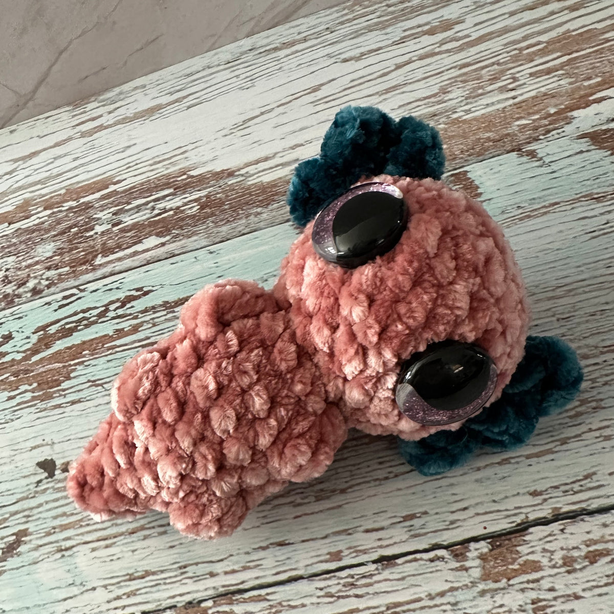 Crocheted Axolotyl