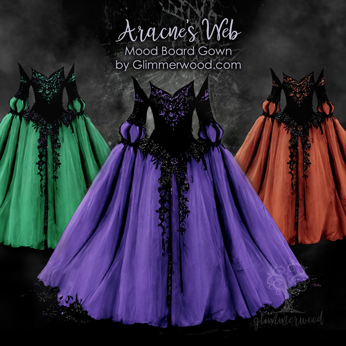 Aracane&#39;s Web - Limited-Edition Mood Board Gown