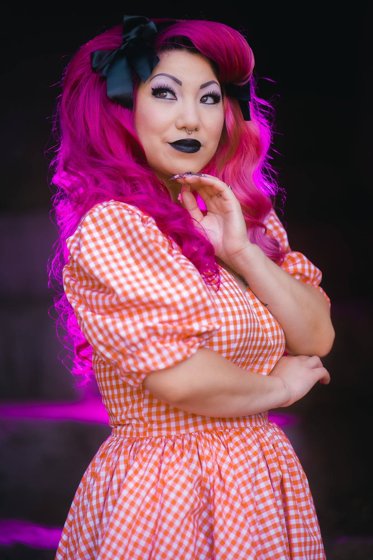 Pumpkin Tea Party Dress
