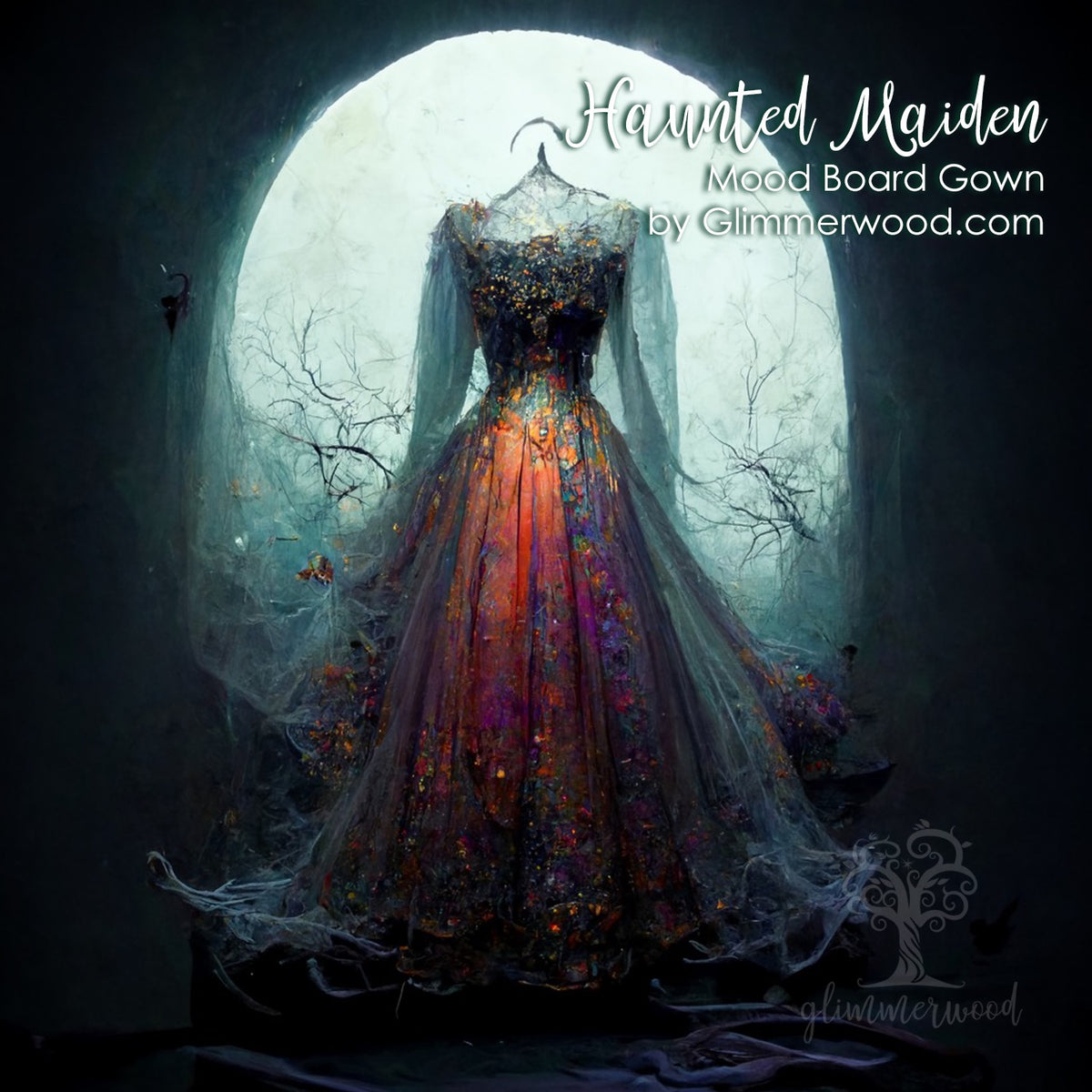 Haunted Maiden - Limited-Edition Mood Board Gown