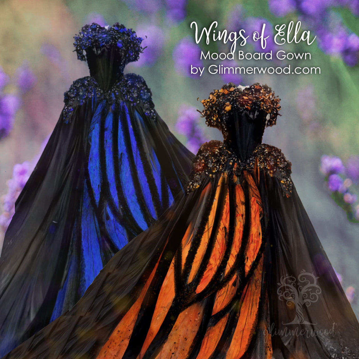 Wings of Ella - Limited-Edition Mood Board Gown